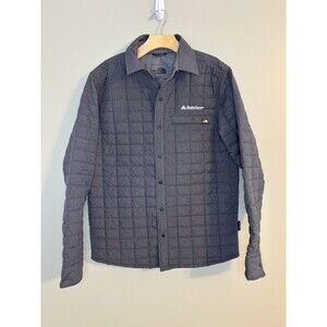 The North Face Thermoball Eco Shirt Jacket Grey Men's Medium *State Farm Logo*